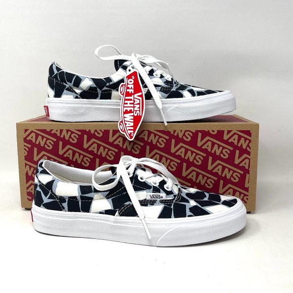 Vans Shoes - Vans Era Black White Casual Skate Shoes Women's Size Low Top Canvas VN0A54F19M1